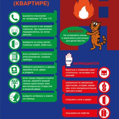 Эвакуация при пожарах